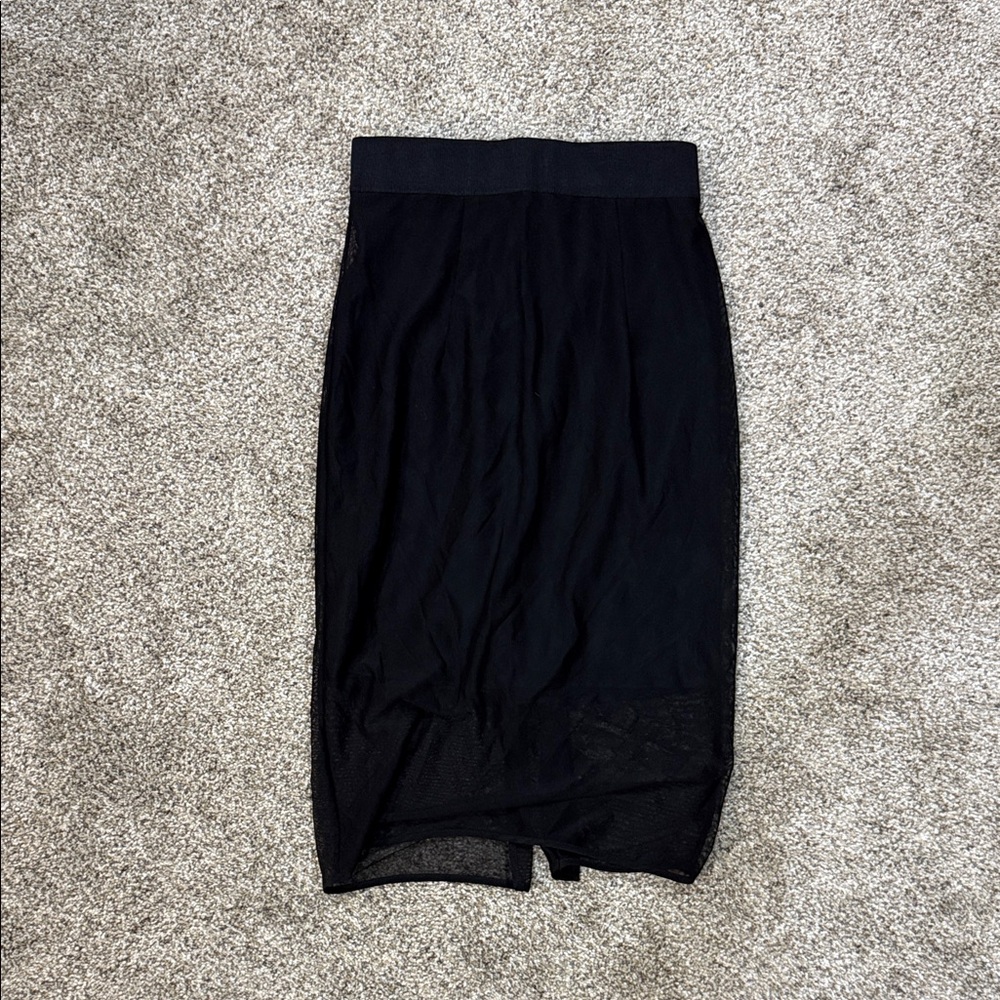 Milly Elegant Black Women's Skirt